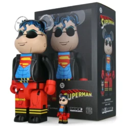 400% + 100% Bearbrick Superboy