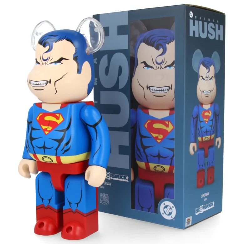 400% Bearbrick Superman (Batman : Hush Ver.)