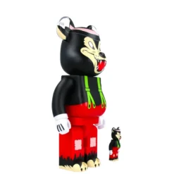 400% + 100% Bearbrick The Big Bad Wolf