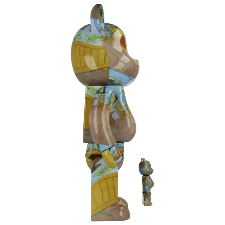400% + 100% Bearbrick Van Gogh The Bedroom