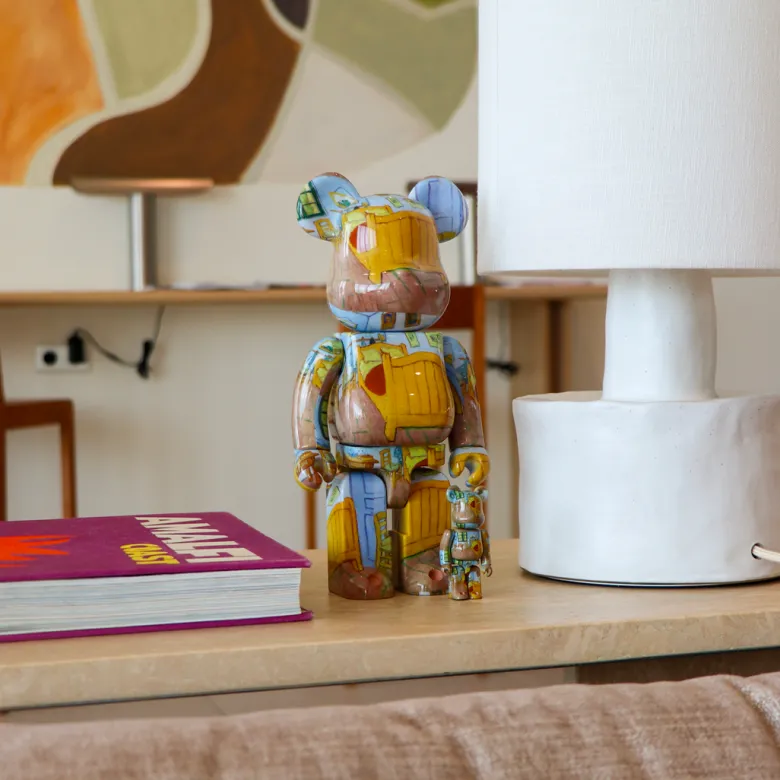 400% + 100% Bearbrick Van Gogh The Bedroom