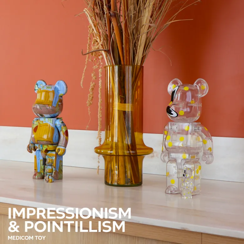 400% + 100% Bearbrick Van Gogh The Bedroom