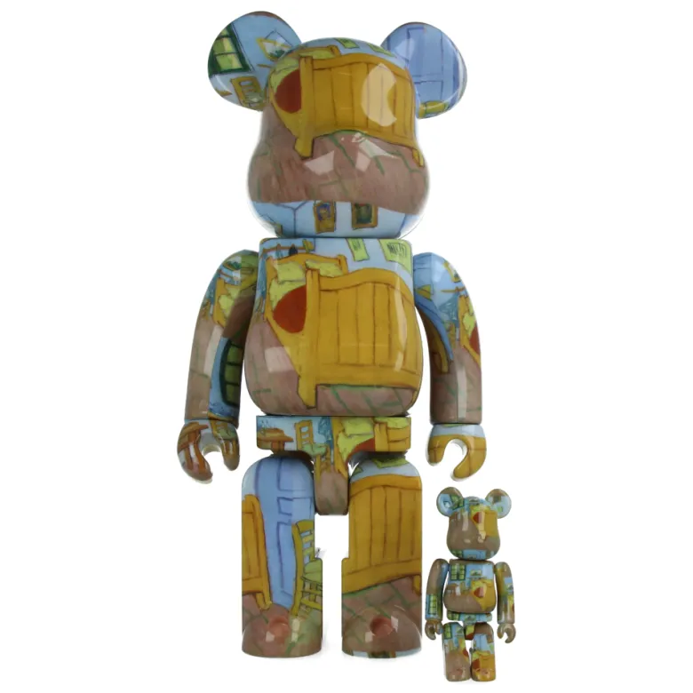 400% + 100% Bearbrick Van Gogh The Bedroom