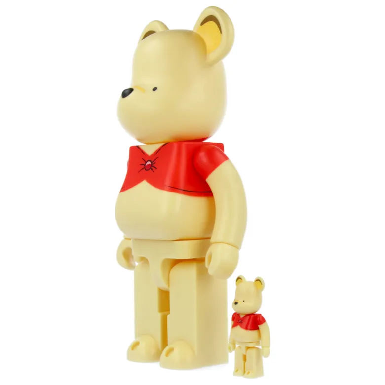 400% + 100% Bearbrick Winnie the Pooh - Classic Pooh Ver.