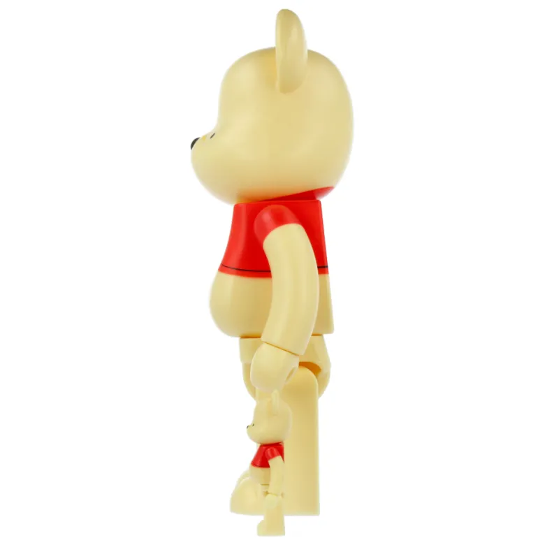 400% + 100% Bearbrick Winnie the Pooh - Classic Pooh Ver.