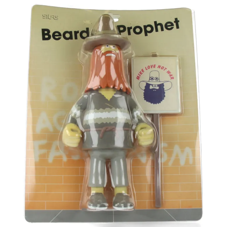 Bearded Prophet (Gris) - James Jarvis