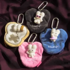 Beco+81 Shirimimi Rabbit Face Pouch