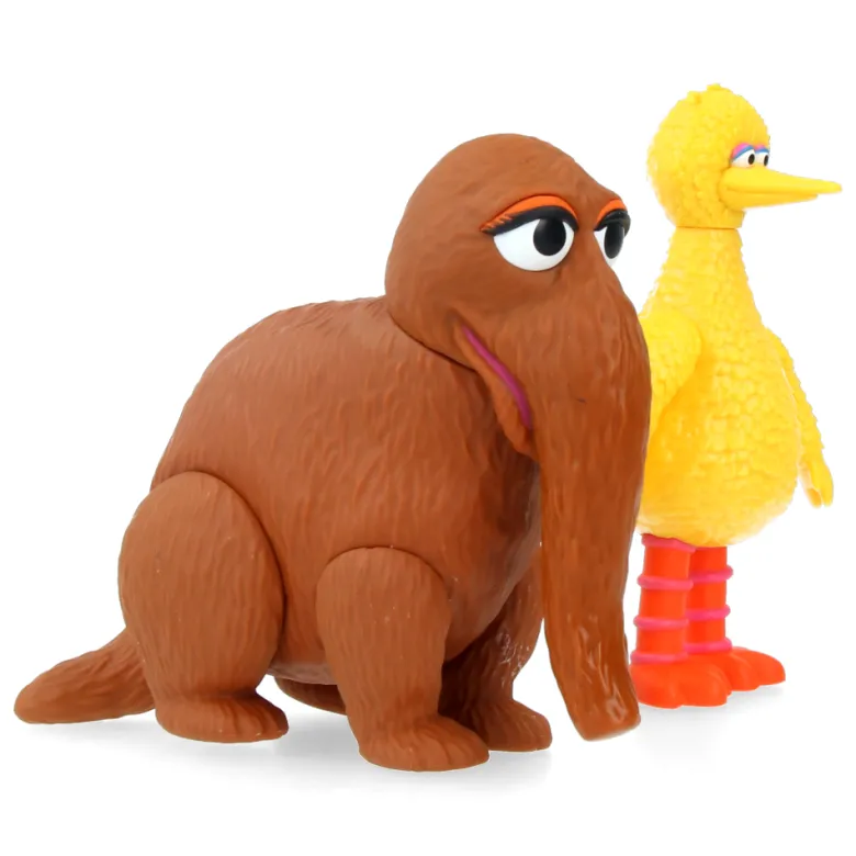 Big Bird and Mr. Snuffleupagus - Sesame Street ReAction Figures (2 Pack)