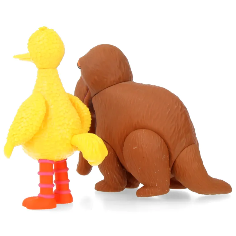 Big Bird and Mr. Snuffleupagus - Sesame Street ReAction Figures (2 Pack)