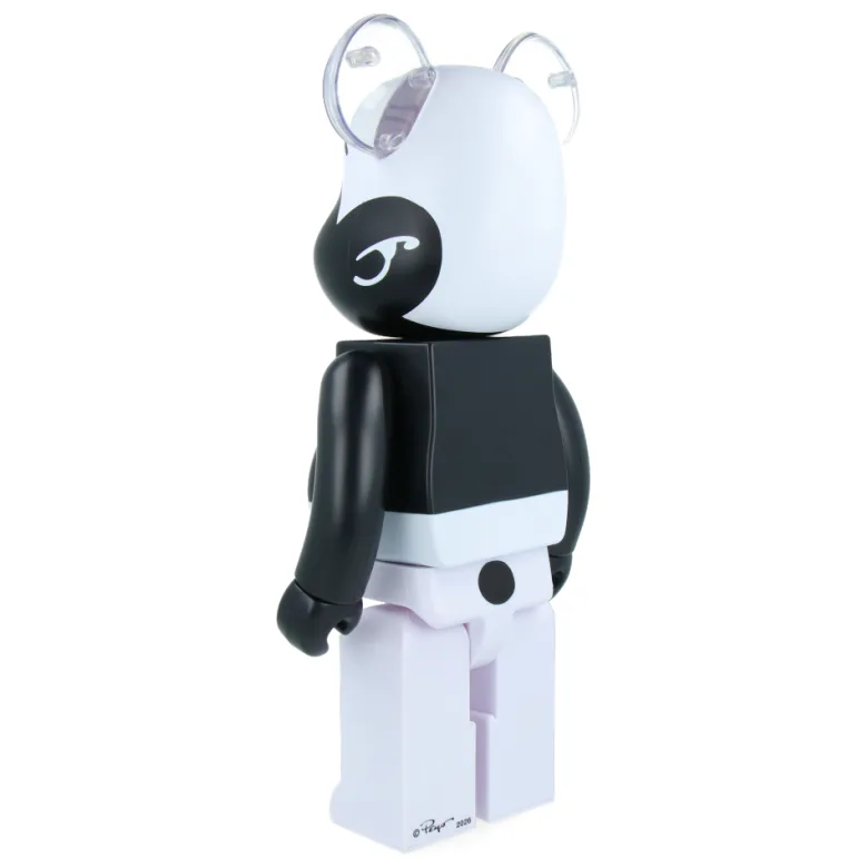 400% Black Bearbrick Smurf