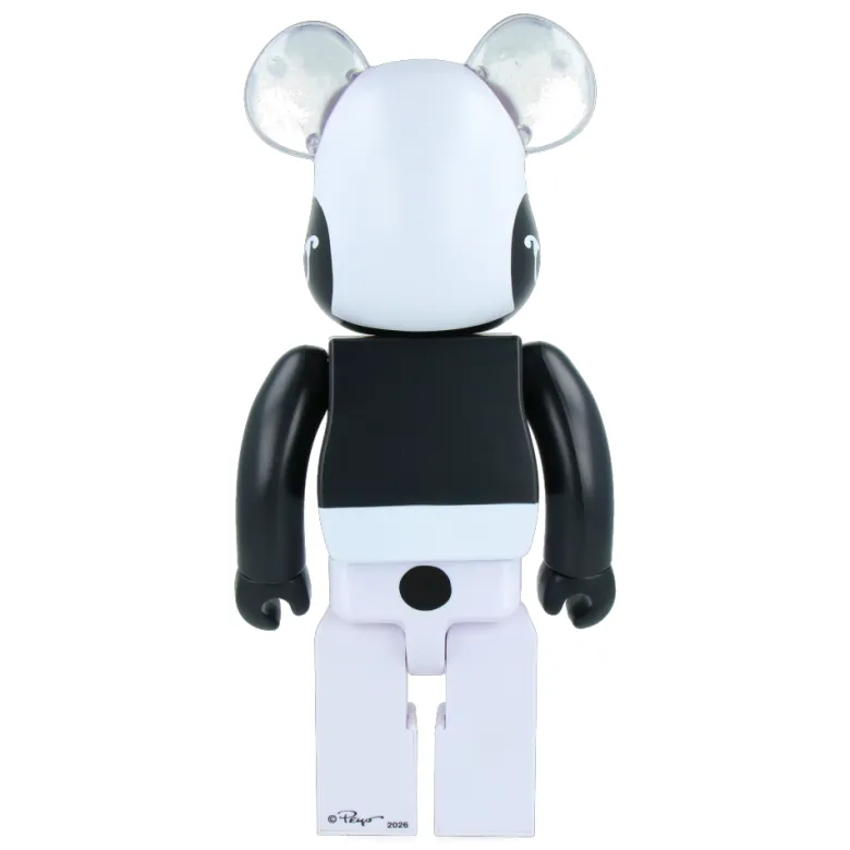 400% Black Bearbrick Smurf