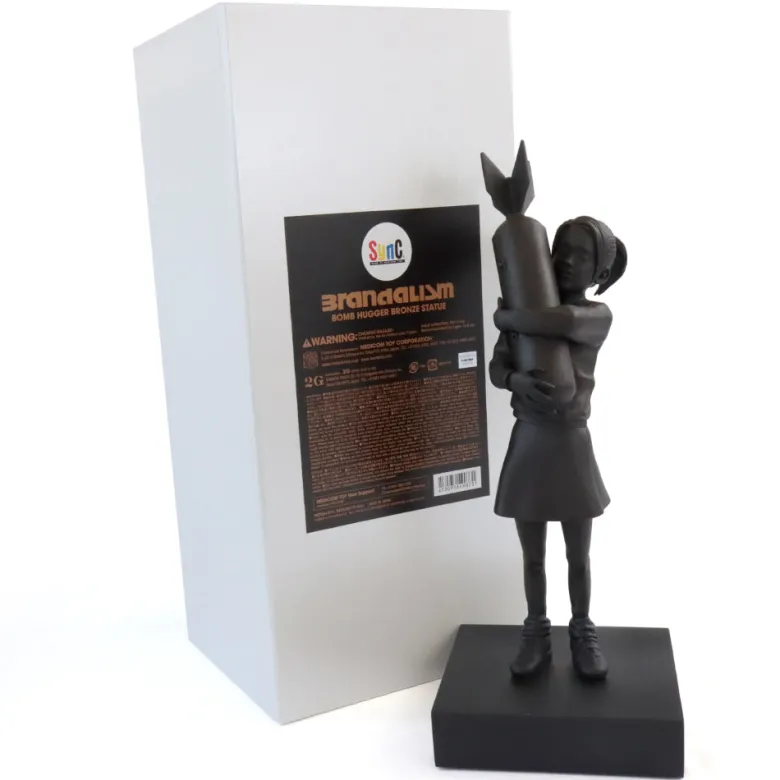 Bomb Hugger Bronze Statue - Banksy X Medicom Toy