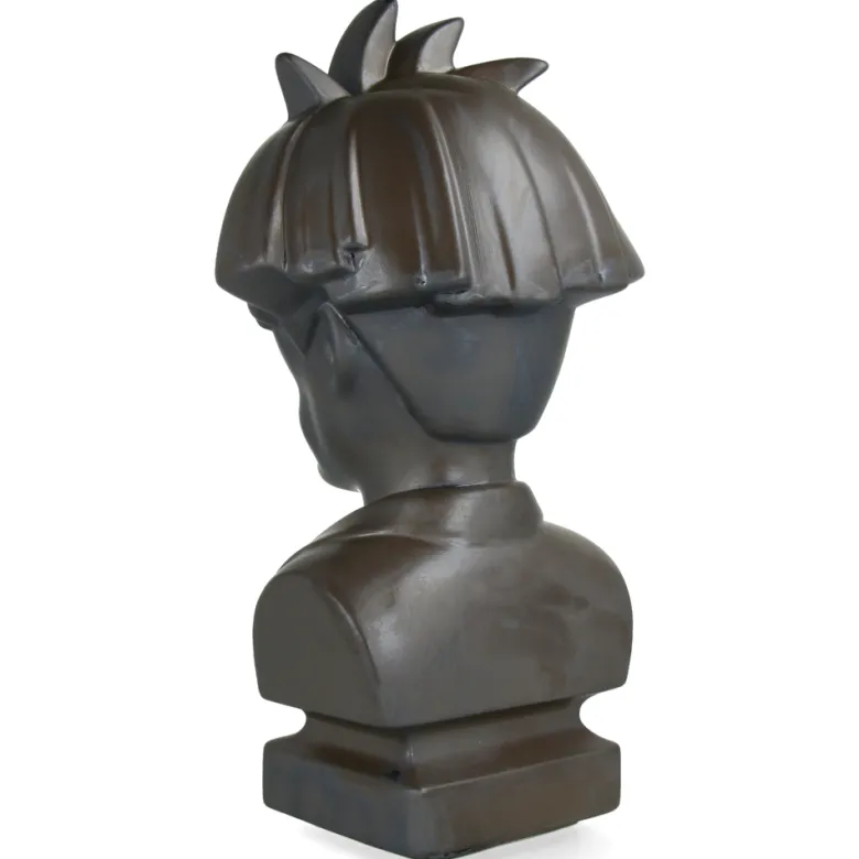 CERAMICK Andy Warhol Bust 80s ASH GOLD