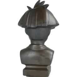 CERAMICK Andy Warhol Bust 80s ASH GOLD