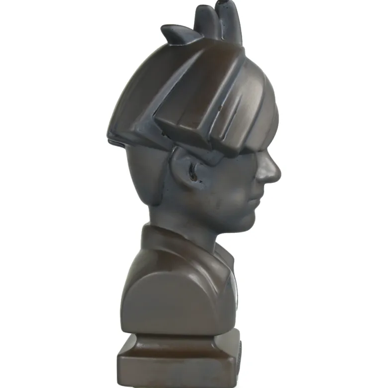 CERAMICK Andy Warhol Bust 80s ASH GOLD