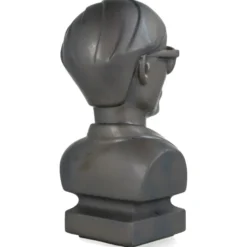 CERAMICK Andy Warhol Bust 60s ASH GOLD