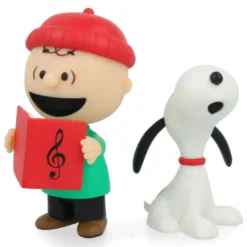 Charlie Brown and Snoopy (Caroling) - ReAction Figures Holiday Box Set