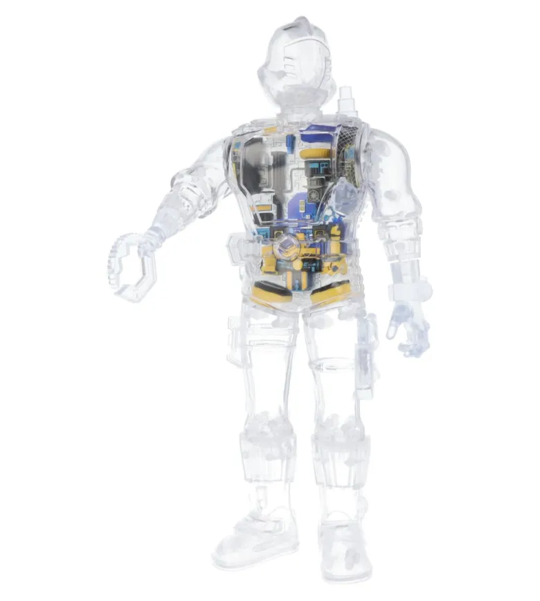 Cobra B.A.T. Clear- G.I. Joe Super Cyborg - ReAction figure