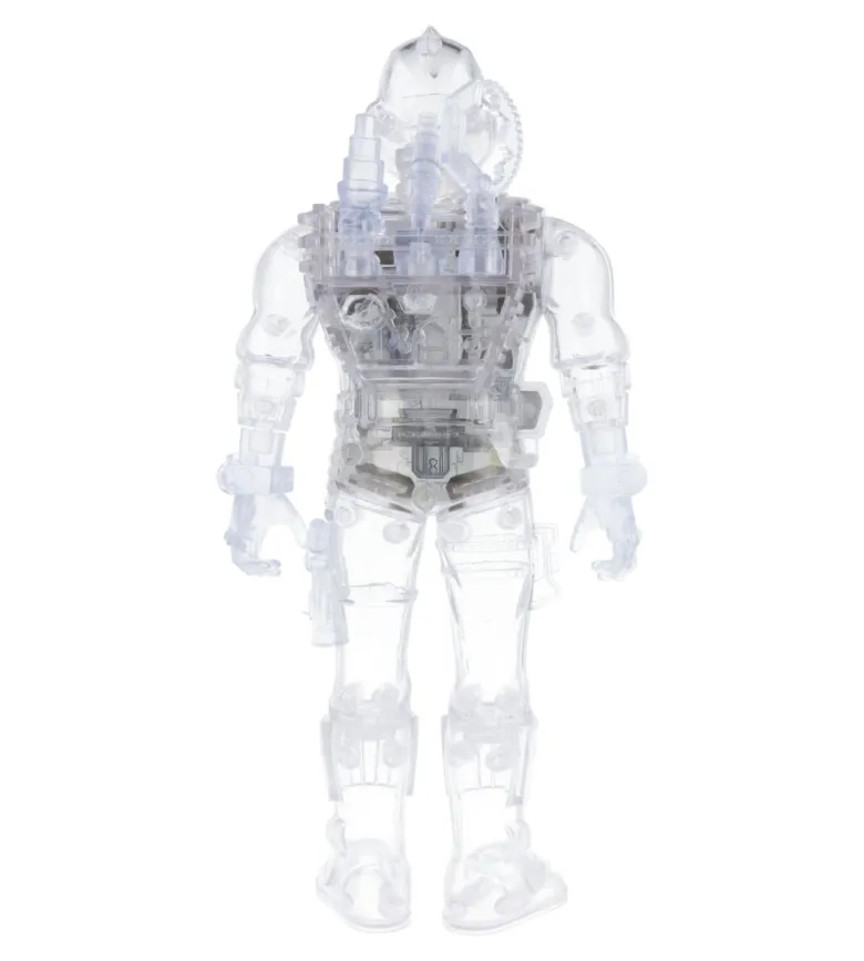 Cobra B.A.T. Clear- G.I. Joe Super Cyborg - ReAction figure