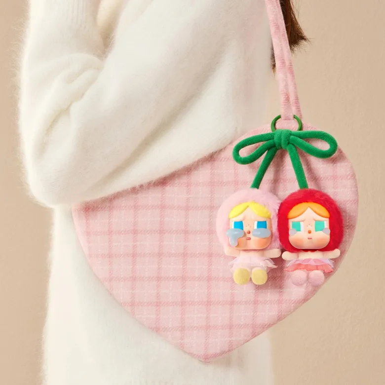 Crybaby Crying For Love Series-Vinyl Plush Hanging Card (Love You Cherry Much)
