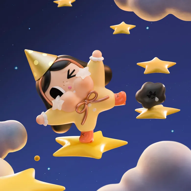 CryBaby Crying to the Moon Series Figures
