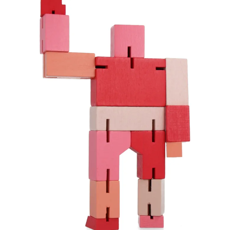 Cubebot - Small - Red Multi
