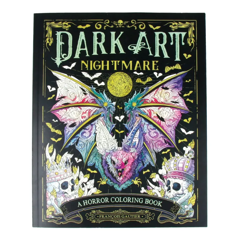 Dark Art Nightmare : A Horror Coloring Book