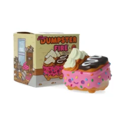 Dumpster Fire - Donut Pink Vinyl Figure