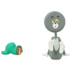 Figurine UDF Tom & Jerry series 3 : Tom Head in the shape of the pan and Jerry in the Vinyl Hose