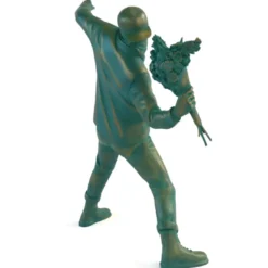 Flower Bomber Bronze Statue - Banksy X Medicom Toy