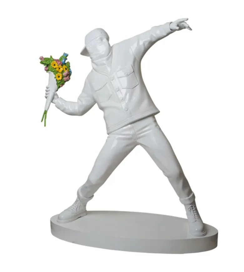 Flower Bomber Sculpture - Banksy X Medicom Toy