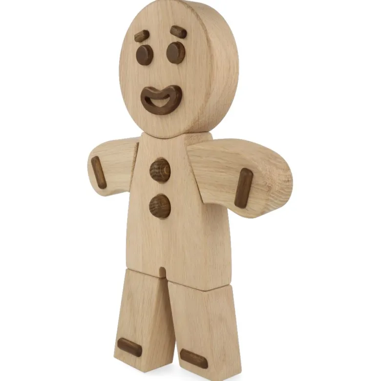 Gingerbread Man Natural Oak - Large