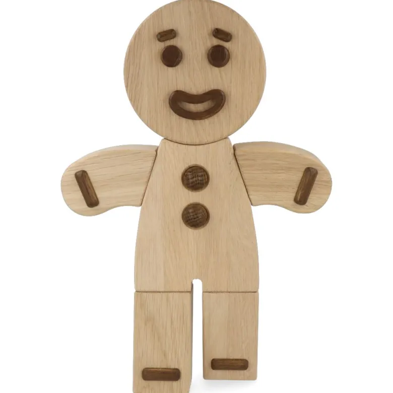 Gingerbread Man Natural Oak - Large