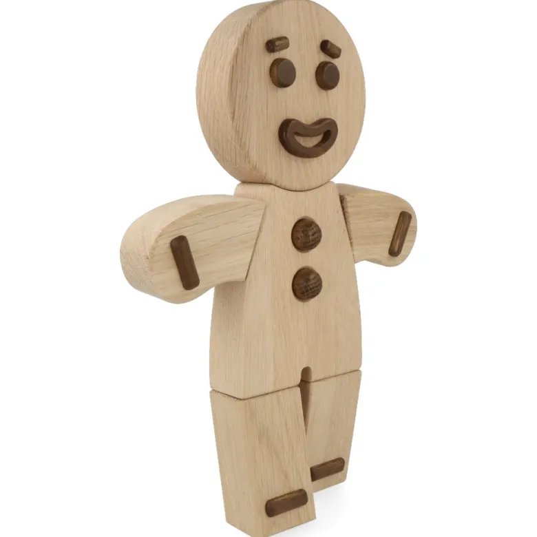 Gingerbread Man Natural Oak - Large