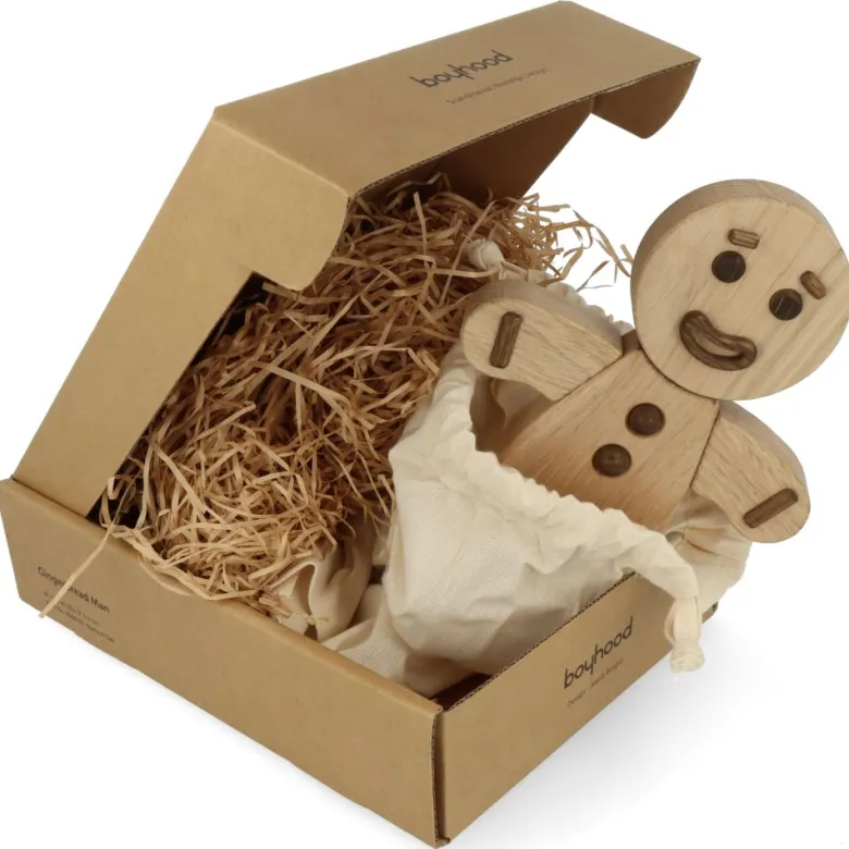 Gingerbread Man Natural Oak - Small