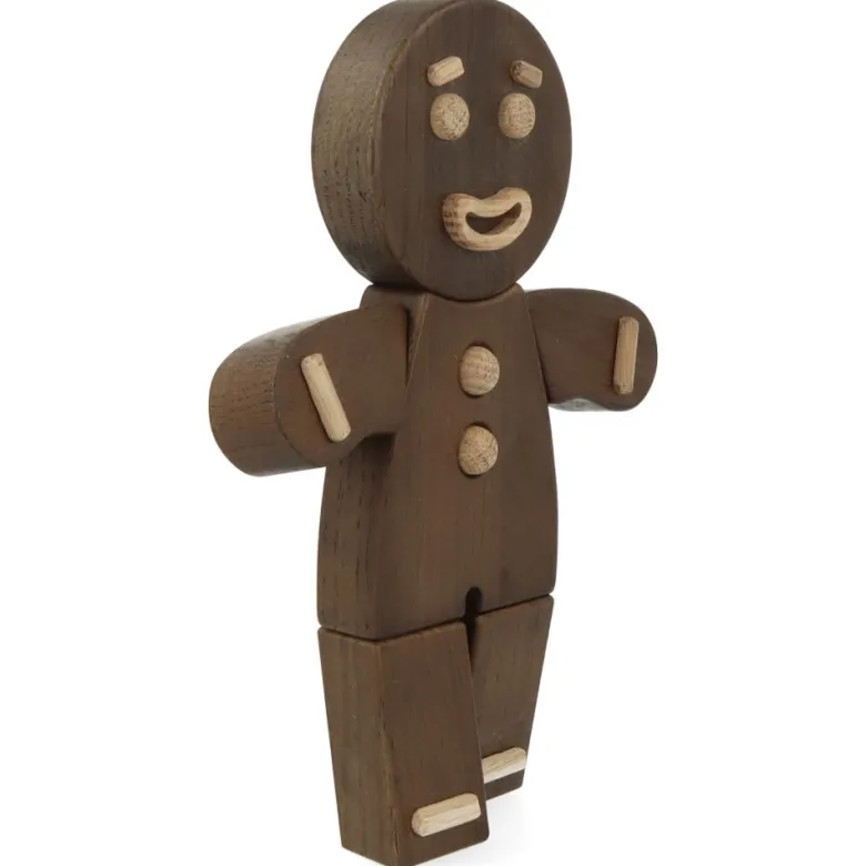 Gingerbread Man Smoked Stained Oak - Small