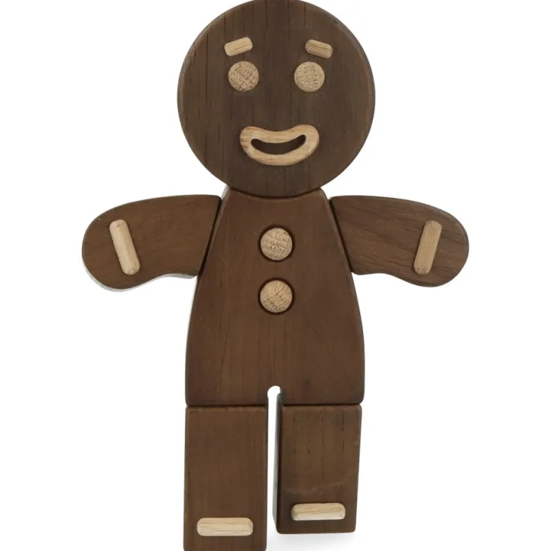 Gingerbread Man Smoked Stained Oak - Small