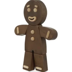 Gingerbread Man Smoked Stained Oak - Small