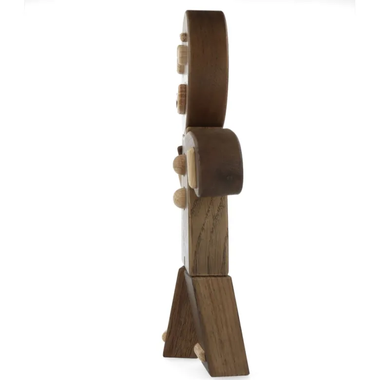 Gingerbread Man Smoke Stained Oak - Large