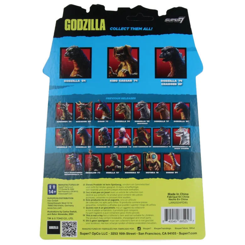 Godzilla 1964 - Toho ReAction Figures Wave 6