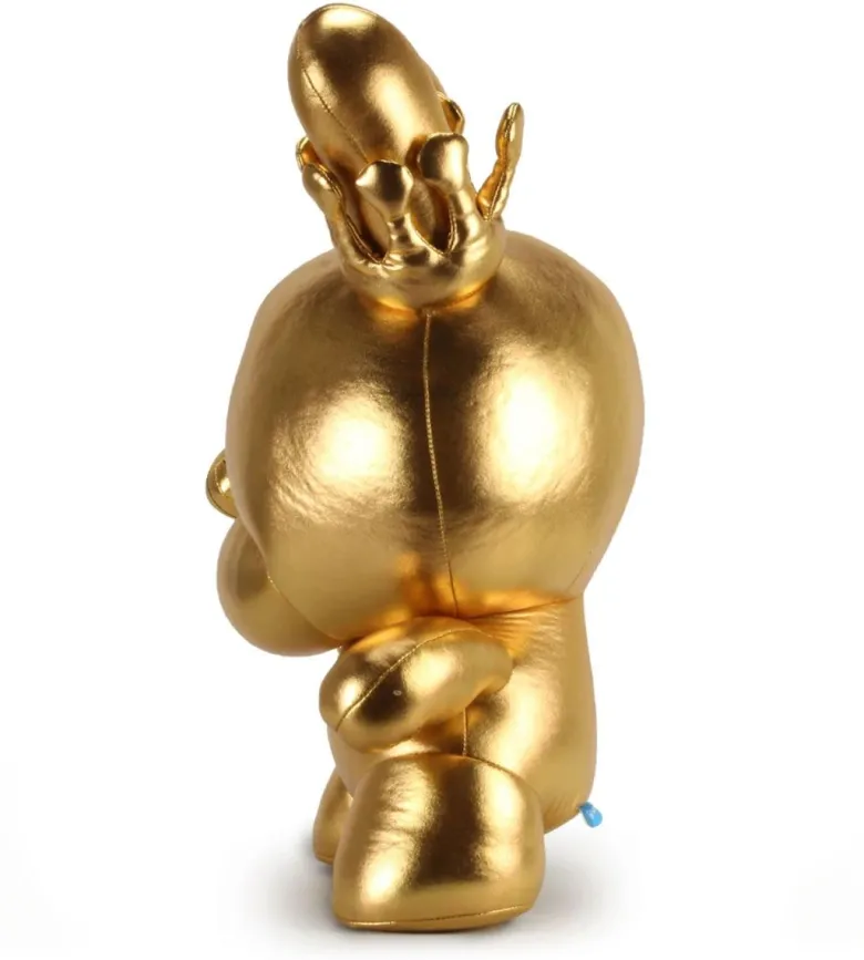 20" Gold King Plush Dunny - Tristan Eaton