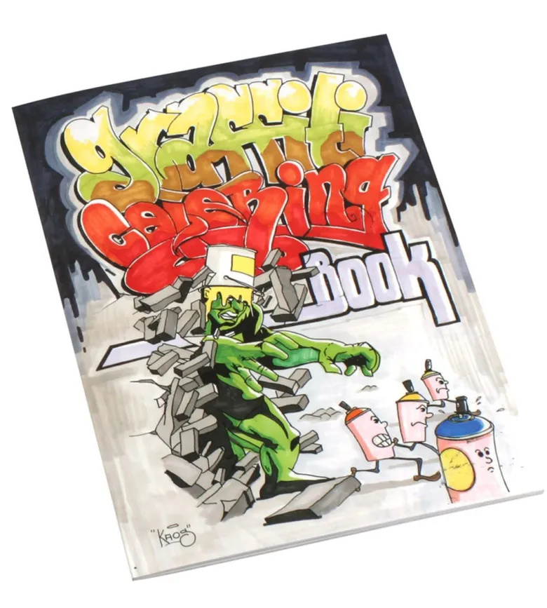 Graffiti Coloring Book
