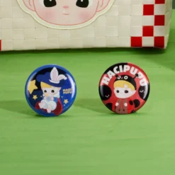 Hacipupu Adventures in the Woods series Tinplate Badge Blind Box