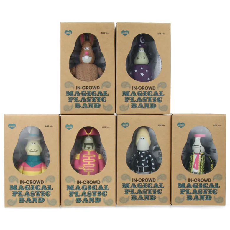 James Jarvis In-Crowd Major Moultys Amazing Magical Plastic Band (set - 6 pcs)