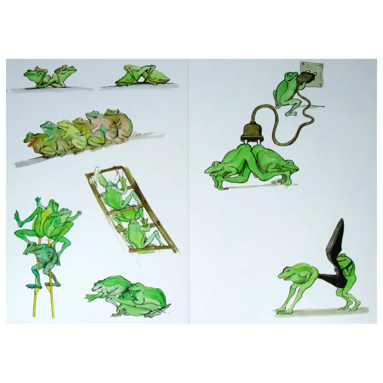 Kamasutra des Grenouilles - Tomi Ungerer