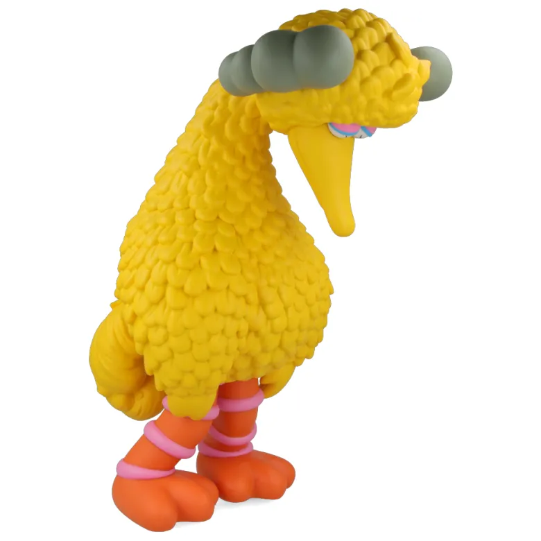 Kaws & Sesame Street - Big Bird Figure