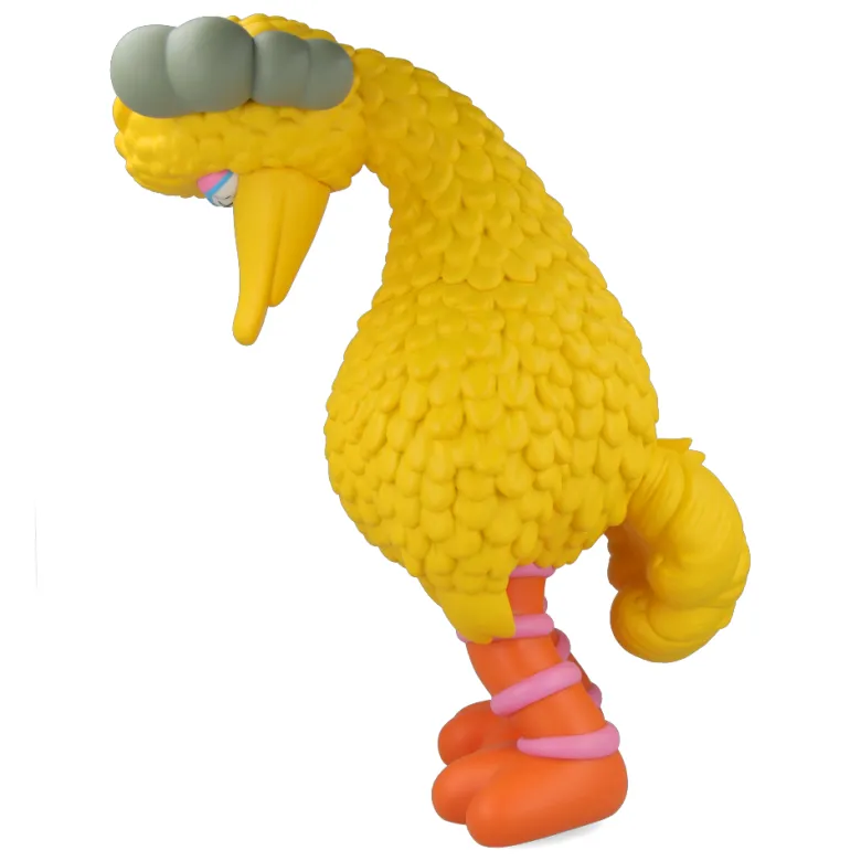 Kaws & Sesame Street - Big Bird Figure