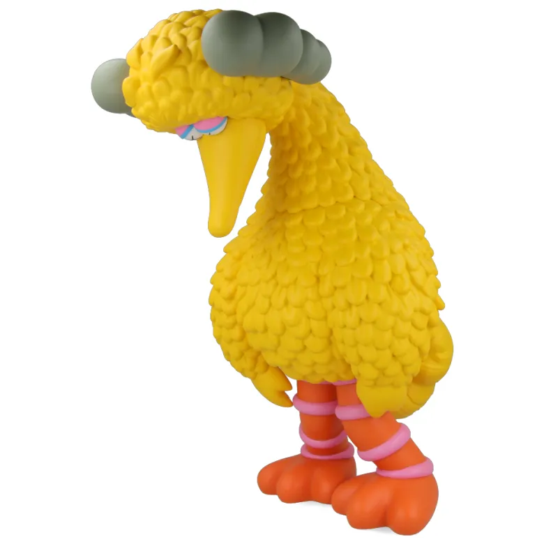 Kaws & Sesame Street - Big Bird Figure