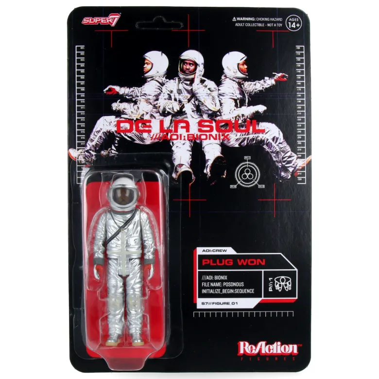 Kelvin "Posdnuos" Mercer (Spacesuit, AOI: Bionix) - De La Soul ReAction Figures Wave 2