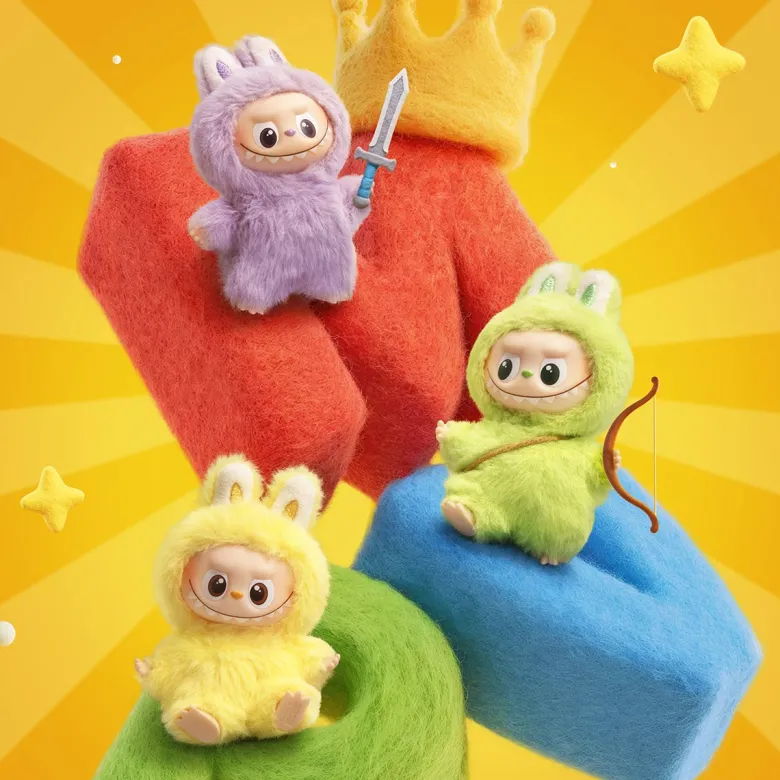 Labubu (The Monsters) - Pin for Love Series - Plush Pendant Blind Box (N-Z)